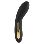 TOYJOY - SCHWARZER VIBRATOR MIT LEUCHTENDEM LICHT